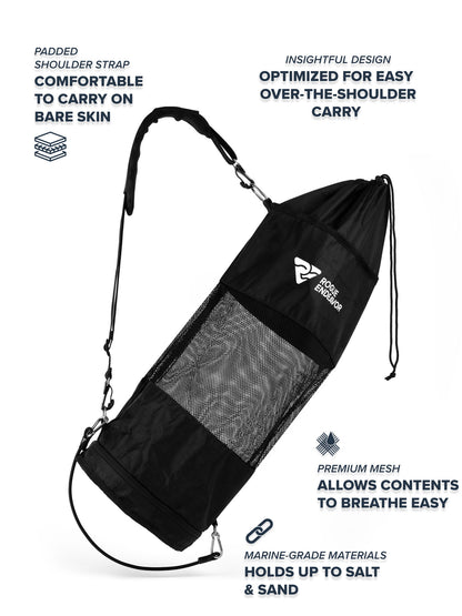 Collapsible Mesh Free Dive Bag
