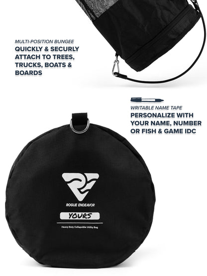 Collapsible Mesh Free Dive Bag