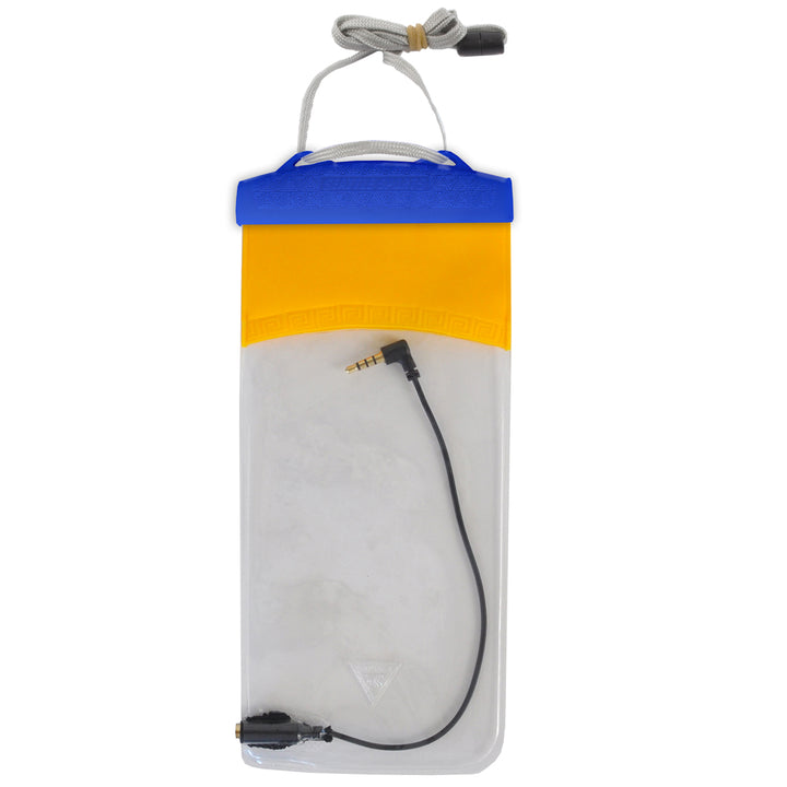 e-merse™ clear audio waterproof case